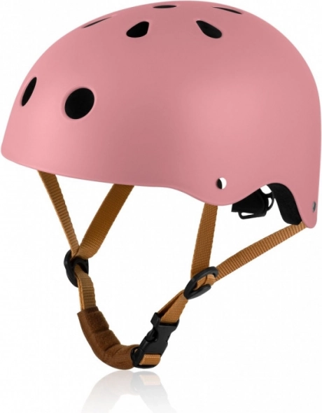 Kinderhelm Lionelo Roze Bloem