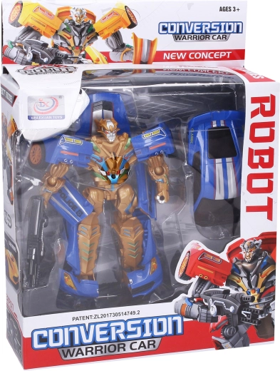 Robot Warrior met licht- en geluidseffecten 21 cm - 1 stuk