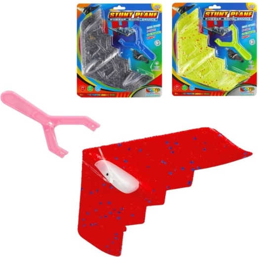 Lanceerbaar schuimvliegtuigje met katapult