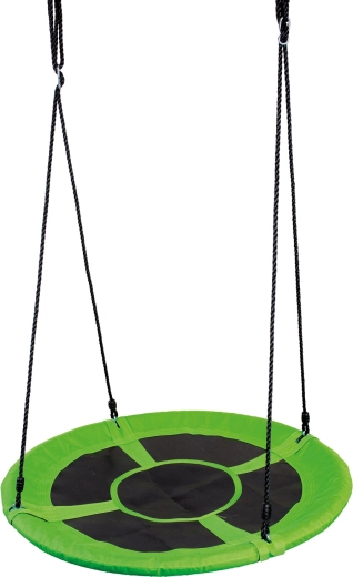 Groen kinderschommel-nest