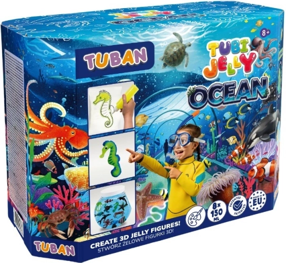 Tubi Jelly Ocean set met groot aquarium (8 kleuren)
