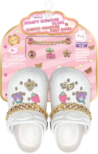 Witte kindersandalen met decoratieve accessoires (maat 27–28)