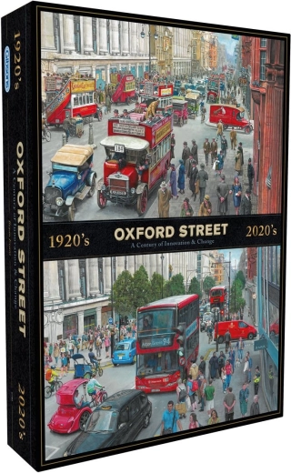 Gibsons puzzel Oxford Street door de decennia heen 1000 stukjes