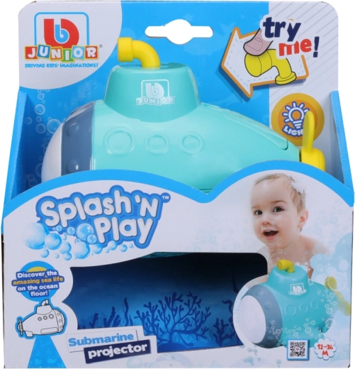 BB Junior onderzeeër met projector van zeeleven voor in het water