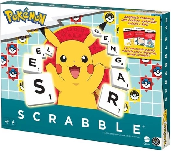Mattel Scrabble Pokémon – Tsjechische versie