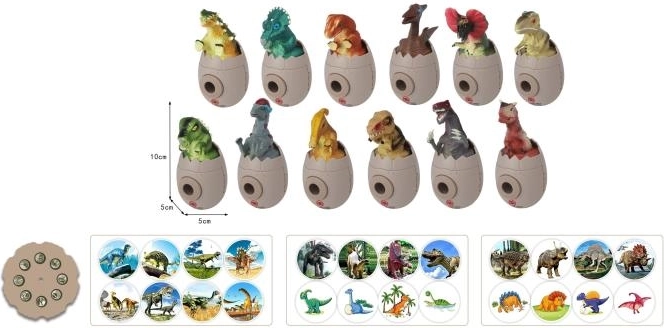 PLEJO dinosaurus-ei projector