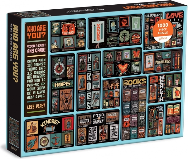 Puzzel GALISON Who Are You? 1000 stukjes