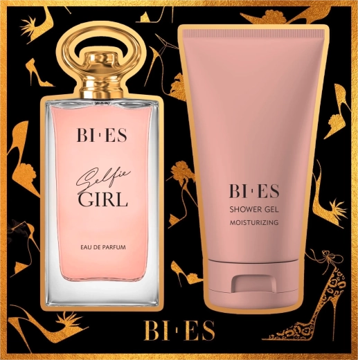 Cadeauset BI-ES Selfie Girl – eau de parfum 90 ml + douchegel 150 ml