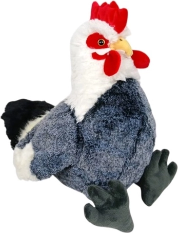Pluchen haan 28 cm
