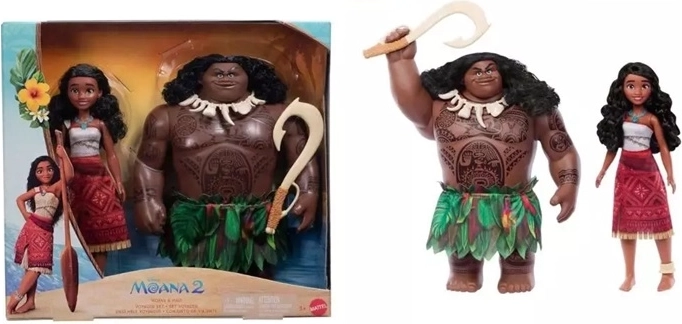 Disney Vaiana en Maui figuurset 2 stuks