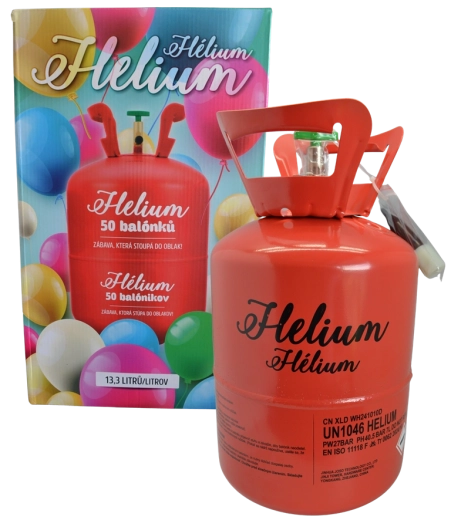 Helium voor 50 ballonnen SPARKYS 13 l