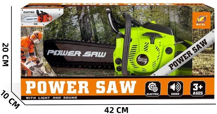 Kinderkettingzaag met licht en geluid