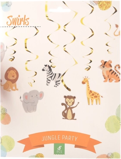 Jungle-slinger – tropische feestdecoratie (8 stuks)