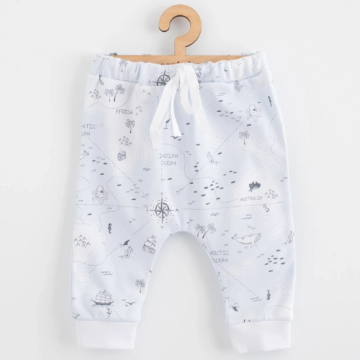 Baby joggingbroek van katoen New Baby For Babies Ocean