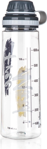 Tritan drinkfles 750 ml Free Mind, transparant