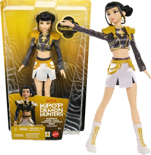 Zingende modepop KPop Demon Hunters HUNTR/X Zoey Golden