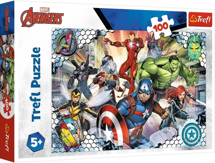 Puzzel 100 stukjes – beroemde Avengers DISNEY MARVEL