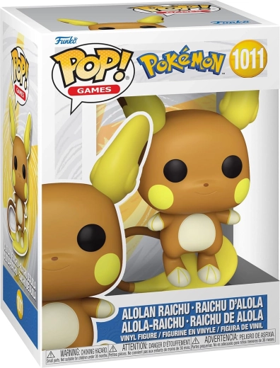 Funko Pop! Games Pokémon - Alolan raichu #1011 - 1 stuk