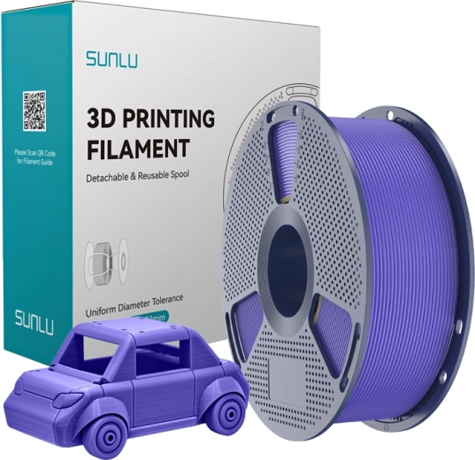 Sunlu PETG-filament lavendelpaars