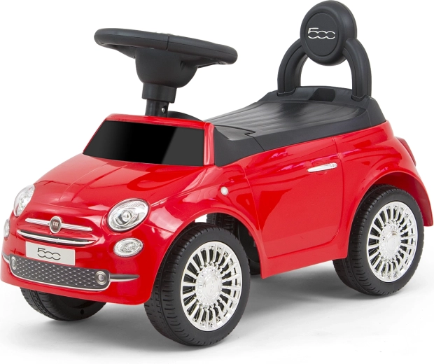 Milly Mally Fiat 500 rood loopauto voor kinderen