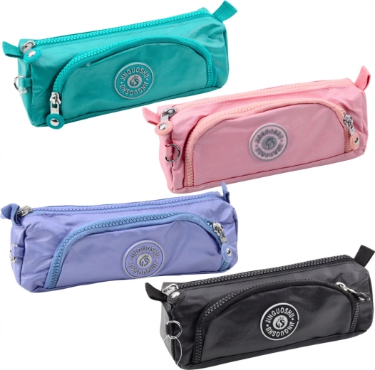 Schooletui met twee vakken en hanger