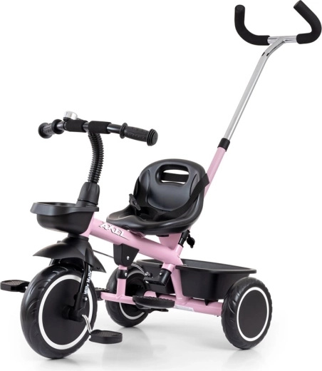 Kinderdriewieler met duwstang MILLY MALLY Axel pink