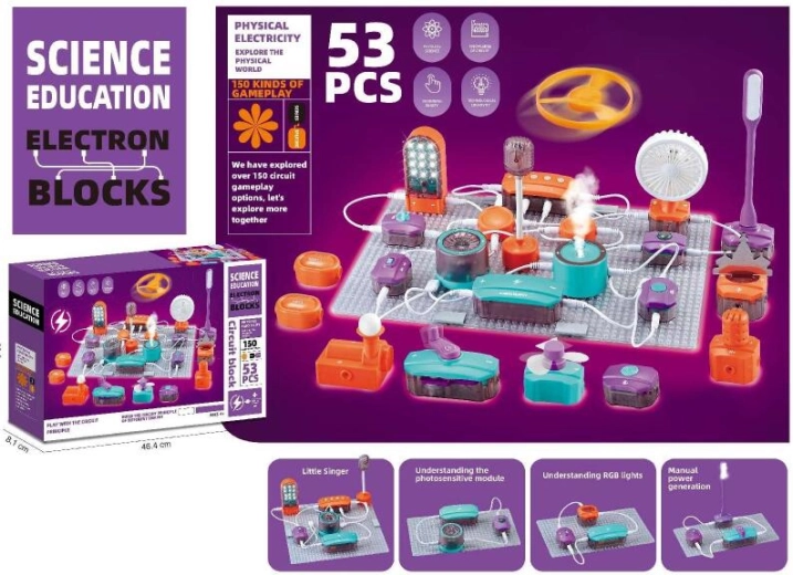 Wetenschapset Kleine elektronica-expert – 53 onderdelen