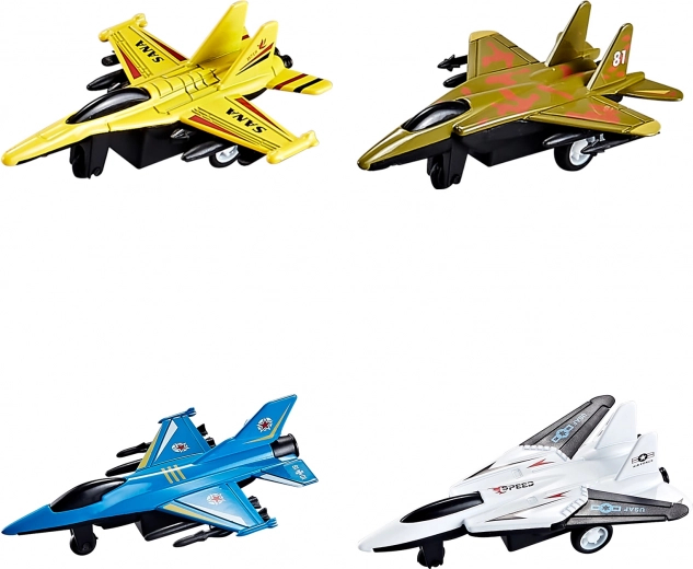 Metalen straaljager 10 cm