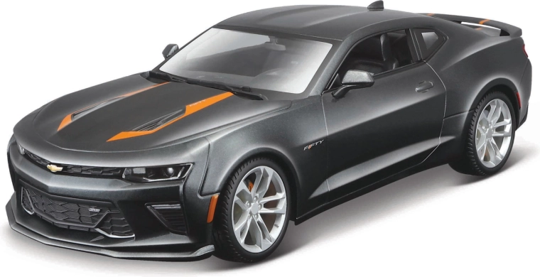 Maisto Chevrolet Camaro 50th Anniversary 2017 1:18 metallic grijs