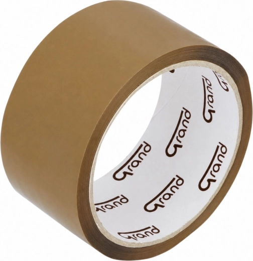 Verpakkingstape GRAND bruin BOPP 48 mm x 50 m - 1 stuk