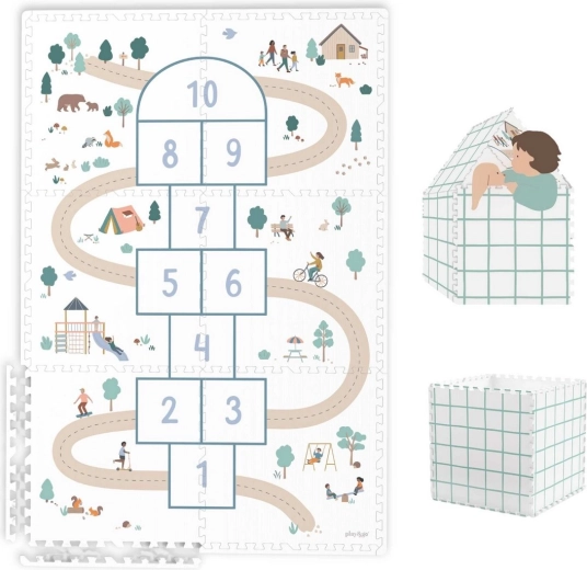 Play&Go Tiloo Eevaa speelmat en huisje hopscotch