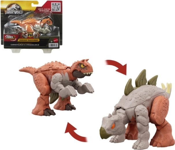 Dinosaurus 2-in-1 met transformatie Carnotaurus JURASSIC WORLD