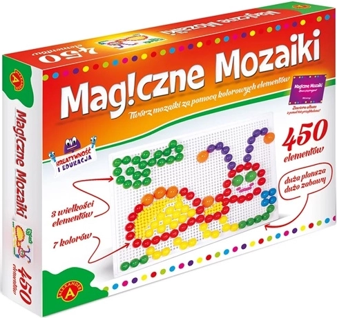 Magische mozaïeken – creatieve educatieve set 450 stuks