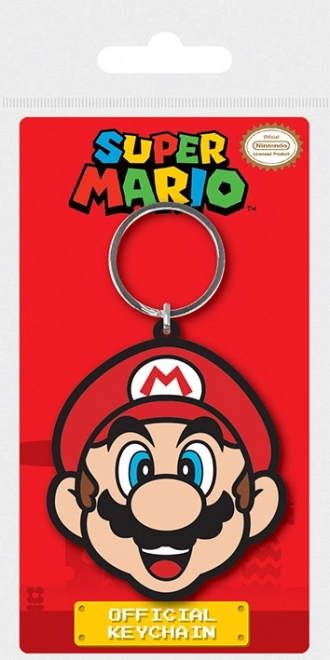 Rubberen Super Mario sleutelhanger