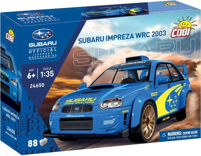 Cobi Subaru Impreza WRC 2003 1:35 (88 onderdelen)