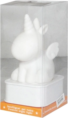 Rubberen eenhoornlampje op batterijen