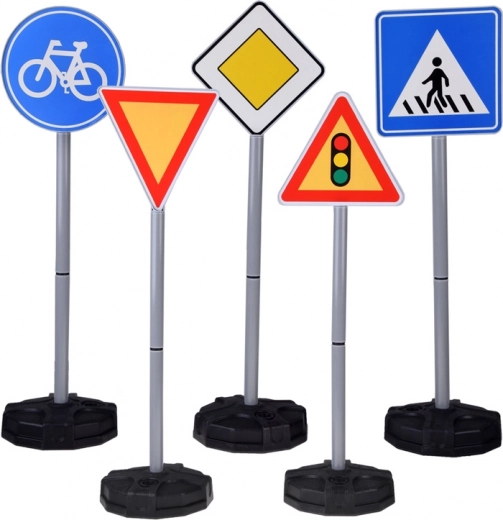 Educatieve set verkeersborden voor kinderen