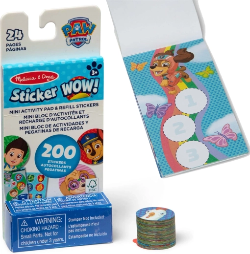 Melissa & Doug Sticker Wow navulset stickers Paw Patrol (200 stuks)