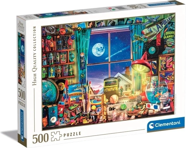 Puzzel 500 stukjes Maan Clementoni