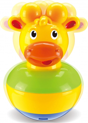 Schommelende giraf kinderspeelgoed 14 cm