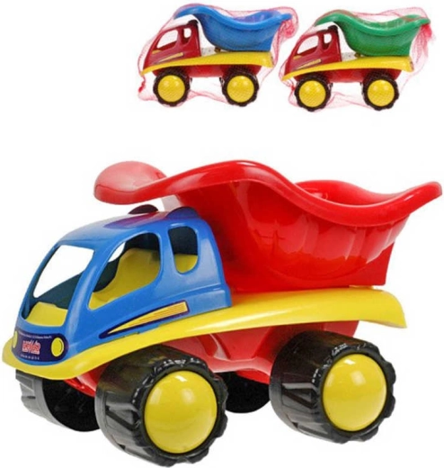 Kinder kunststof kiepwagen Tulp 32 cm - 1 stuk
