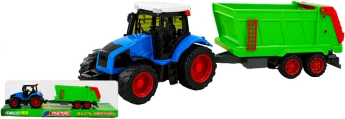 Tractor met aanhanger