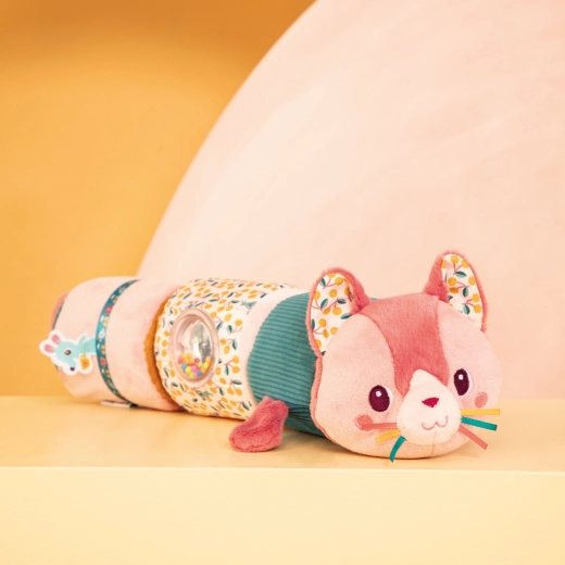 Grote rammelroller van Lilliputiens met poesje Jeanne