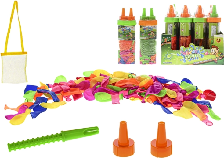 Waterballonnen met vuller – set van 120 stuks