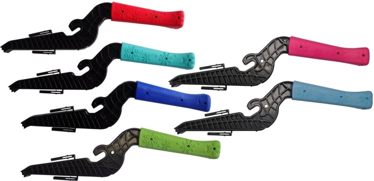 Remhendels voor sleeën Flash/Superjet/Tron turquoise – set 2 stuks