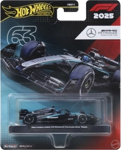 Hot Wheels premium modelauto FORMULE 1 MERCEDES-BENZ George Russell #63 1:64