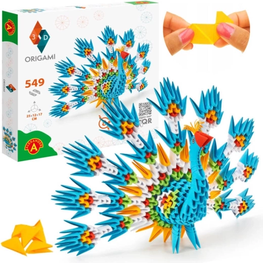 Creatieve Origami 3D Pauw van Alexander