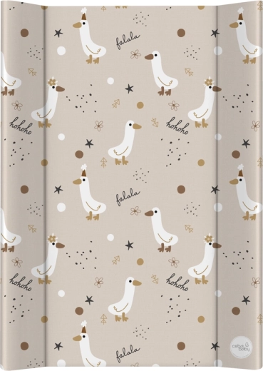 Ceba Baby harde aankleedkussen voor op het ledikant 50 × 70 cm basic crazy ducks
