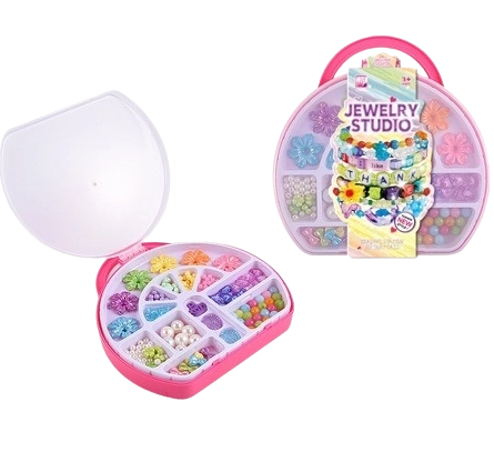 Grote set kralen voor creatief knutselen