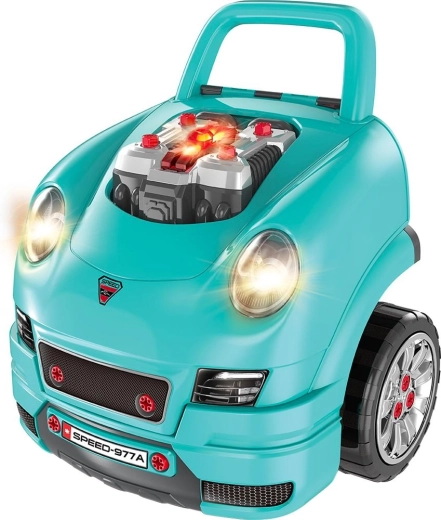 Kinderautowerkplaats Master motor BUDDY TOYS